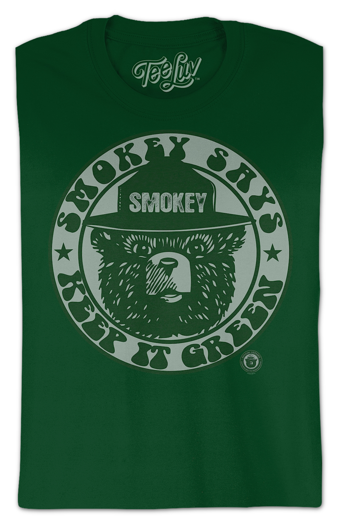 Keep It Green Smokey Bear Long Sleeve Shirt