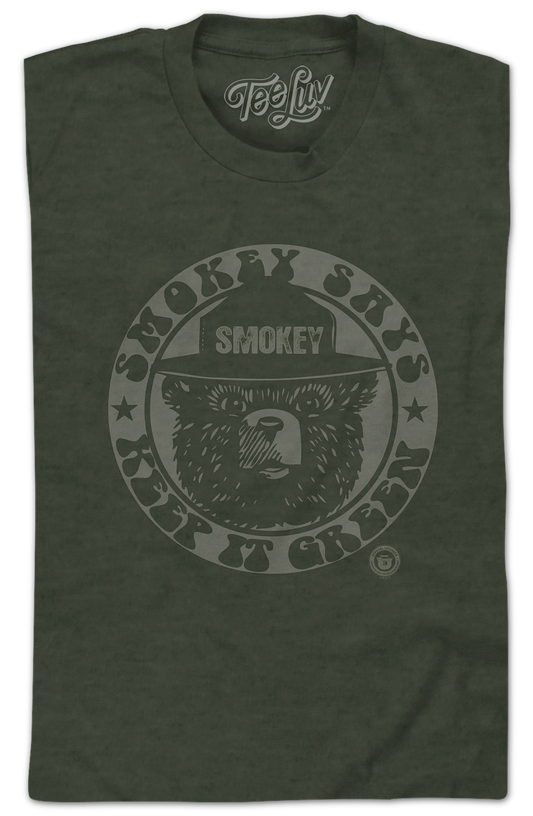 Keep It Green Smokey Bear T-Shirt