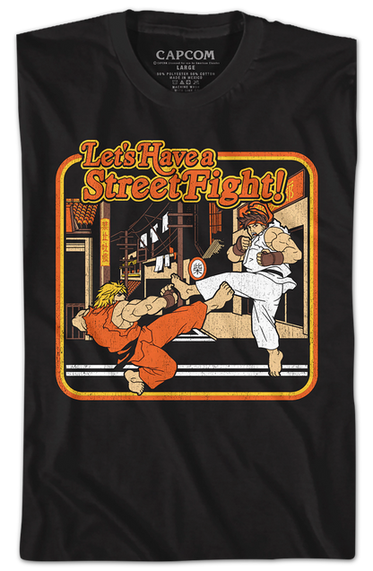 Ken Masters and Ryu Street Fighter T-Shirt