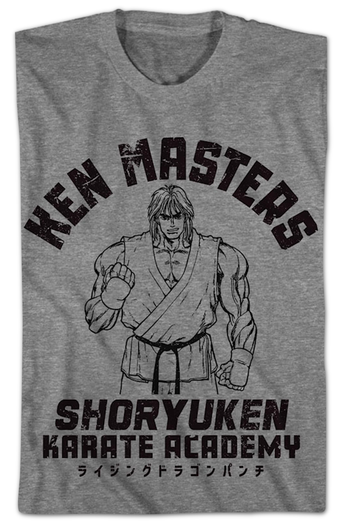 Ken Masters Shoryuken Karate Academy Street Fighter T-Shirt