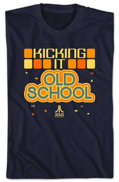 Kicking It Old School Atari T-Shirt