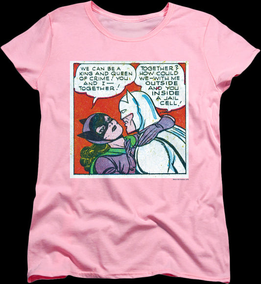 Womens King and Queen of Crime Batman Shirt