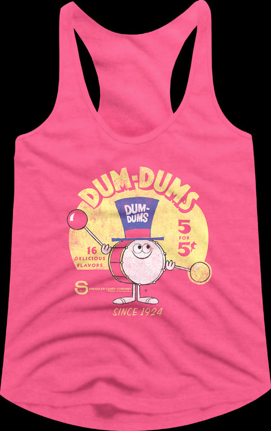 Ladies Since 1924 Dum-Dums Racerback Tank Top