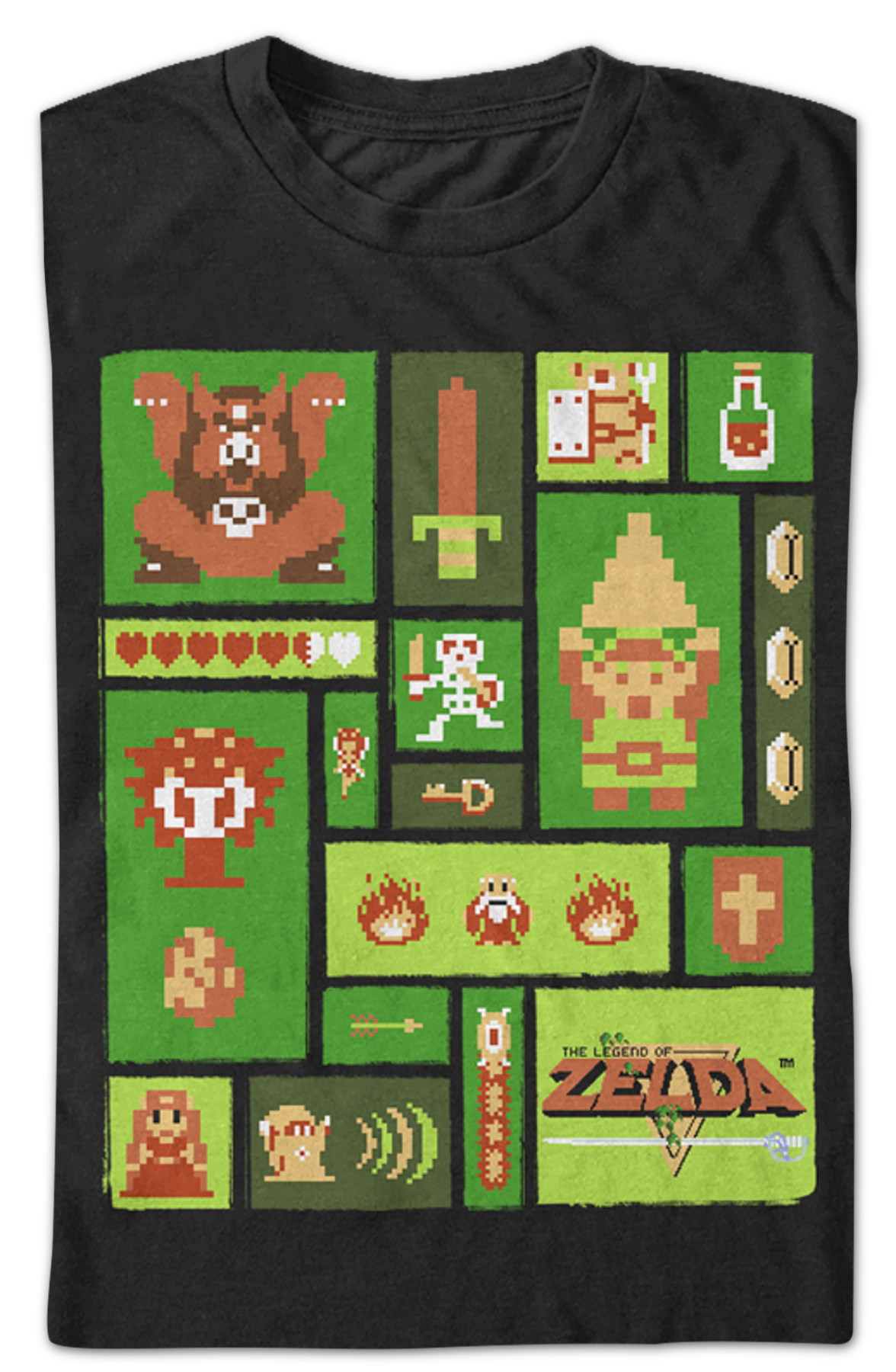 Legend of Zelda Collage T-Shirt