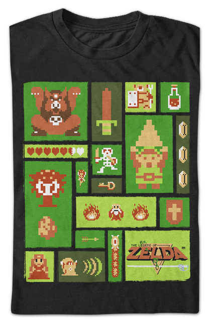 Legend of Zelda Collage T-Shirt