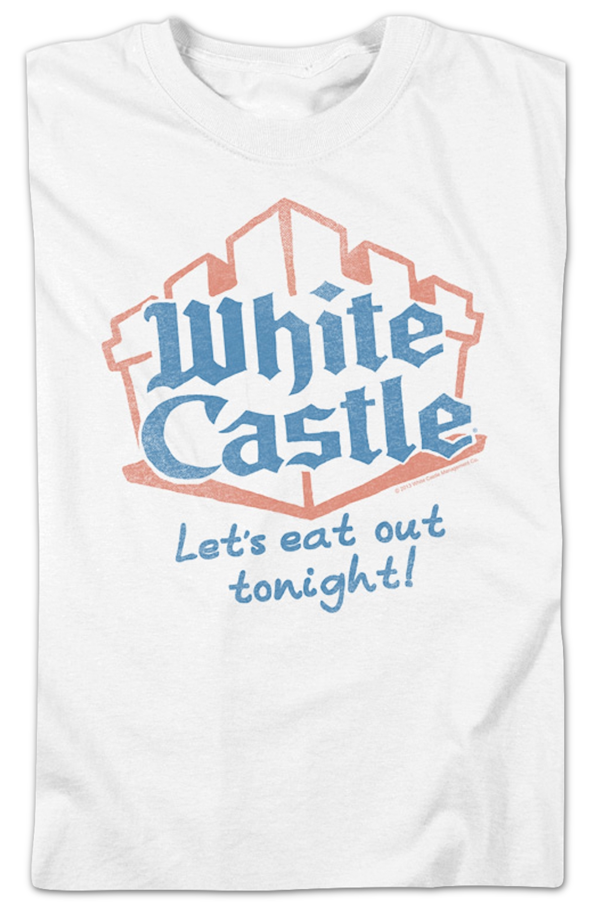 Let's Eat Out Tonight White Castle T-Shirt
