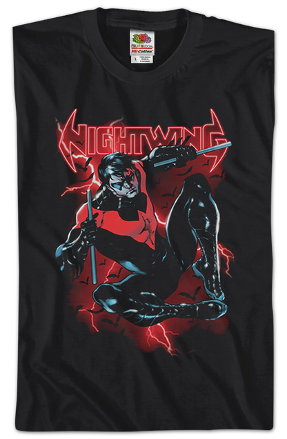 Lightning Nightwing DC Comics T-Shirt