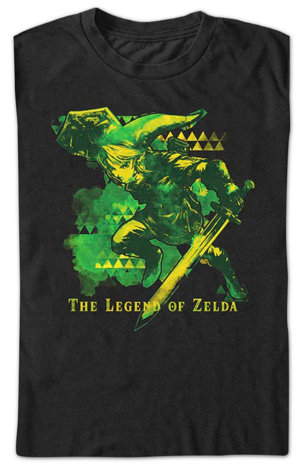 Link Action Pose Legend of Zelda Nintendo T-Shirt