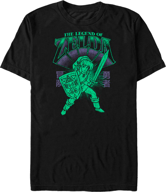 Link Hylian Hero Legend of Zelda T-Shirt