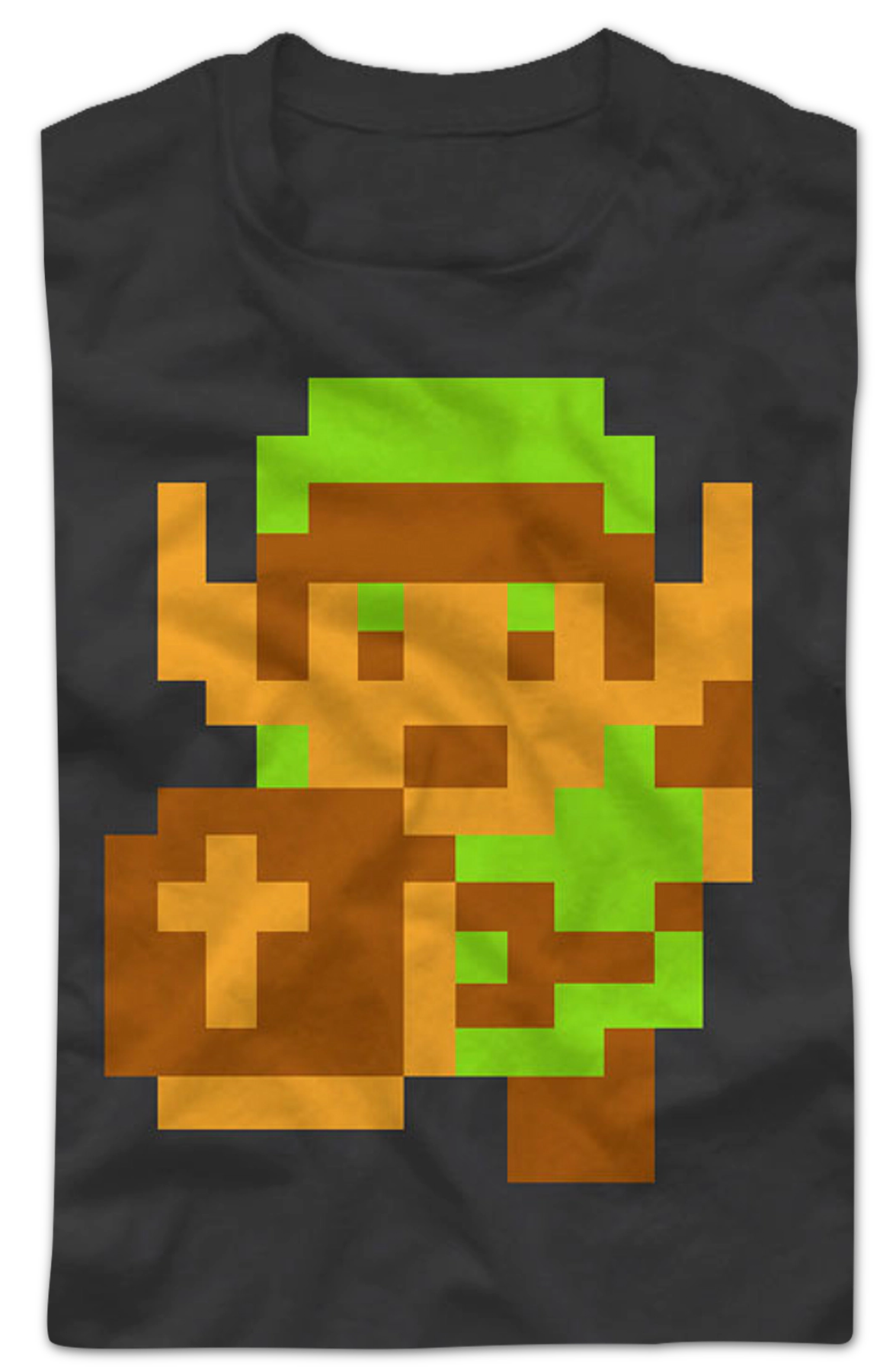 Link Pixels Legend of Zelda T-Shirt