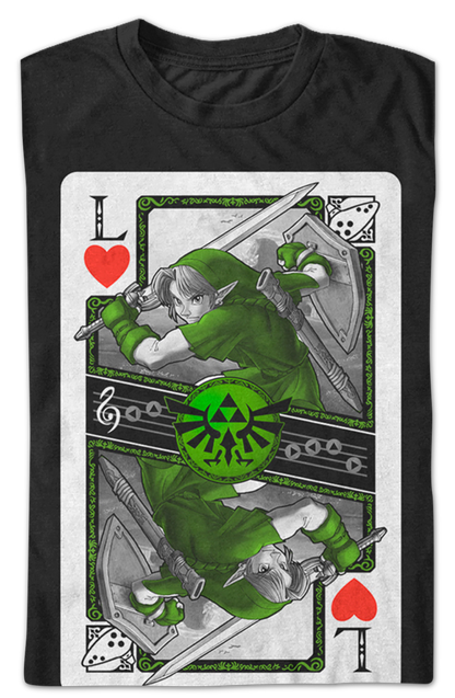 Link Playing Card T-Shirt