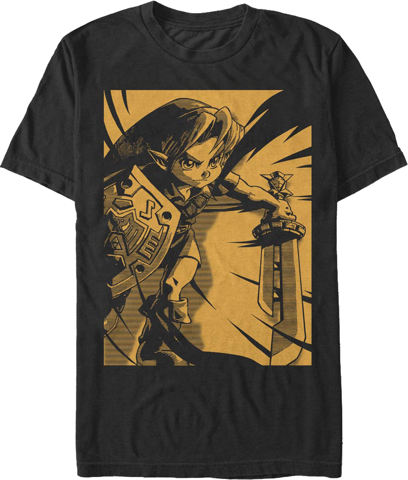 Link Wind Cutter Legend of Zelda T-Shirt