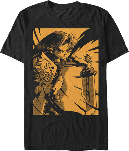 Link Wind Cutter Legend of Zelda T-Shirt