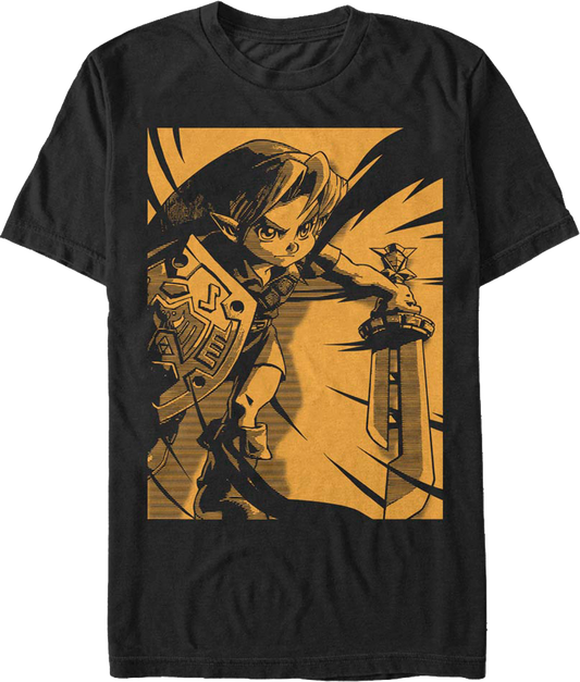 Link Wind Cutter Legend of Zelda T-Shirt