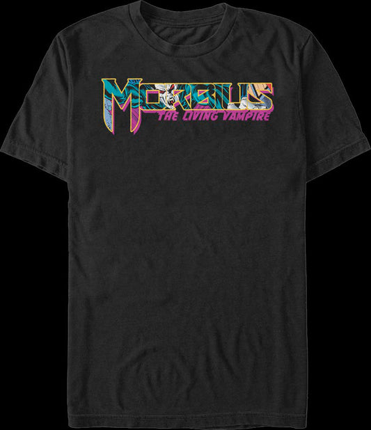 Logo Morbius The Living Vampire Marvel Comics T-Shirt
