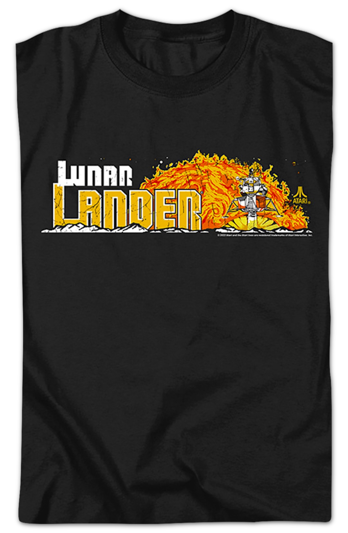 Lunar Lander Arcade Marquee Atari T-Shirt