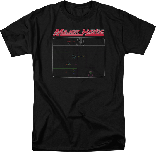 Major Havoc Screen Atari T-Shirt