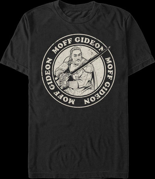 Mandalorian Distressed Moff Gideon Star Wars T-Shirt