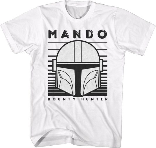 Mando Helmet The Mandalorian Star Wars T-Shirt