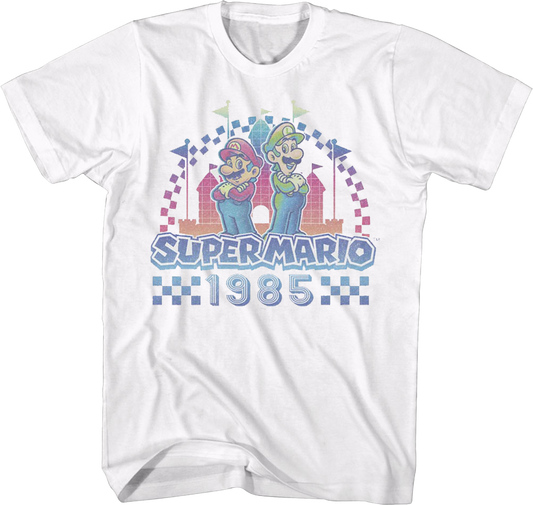 Mario And Luigi 1985 Super Mario Bros. T-Shirt