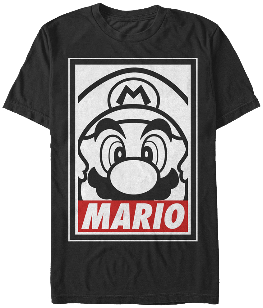 Mario Poster T-Shirt