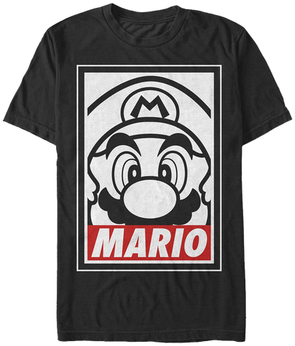 Mario Poster T-Shirt