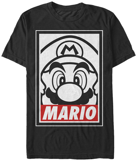 Mario Poster T-Shirt