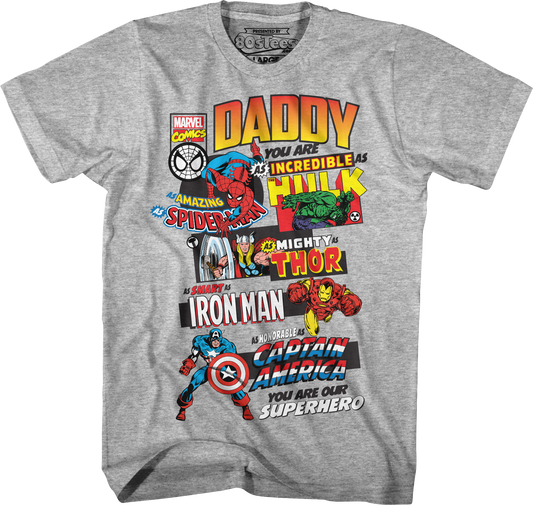 Marvel Comics Father's Day T-Shirt