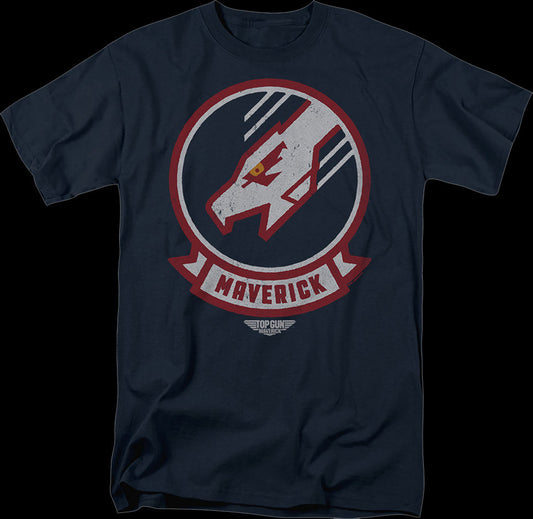 Maverick Patch Logo Top Gun: Maverick T-Shirt