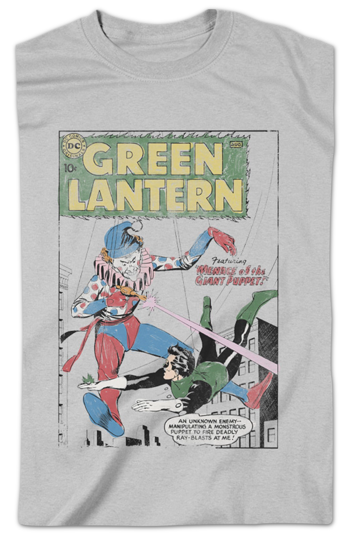 Menace of the Giant Puppet Green Lantern DC Comics T-Shirt