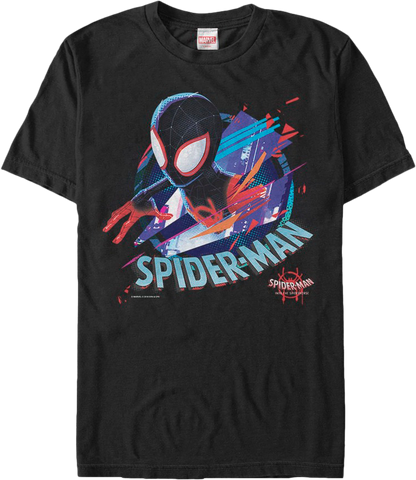 Miles Morales Spider-Man Into The Spider-Verse T-Shirt