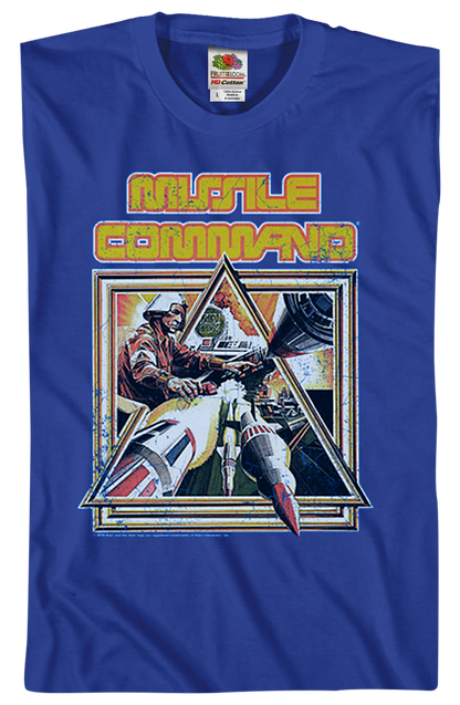 Missile Command Box Art T-Shirt