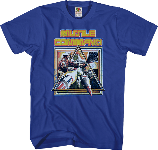 Missile Command Box Art T-Shirt