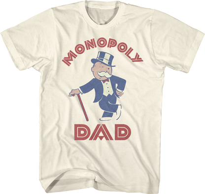 Monopoly Dad Rich Uncle Pennybags Monopoly T-Shirt