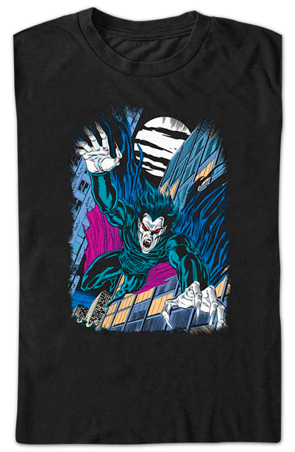 Morbius Vampire Leap Marvel Comics T-Shirt