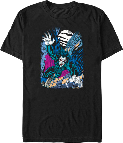 Morbius Vampire Leap Marvel Comics T-Shirt