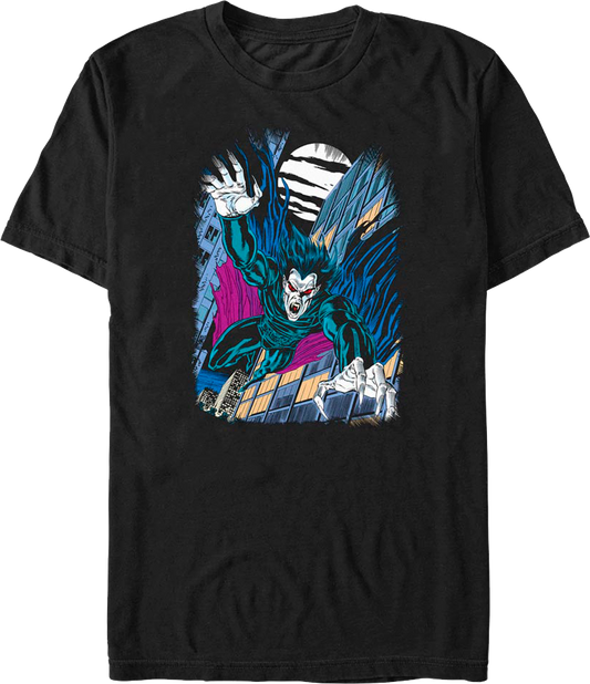 Morbius Vampire Leap Marvel Comics T-Shirt