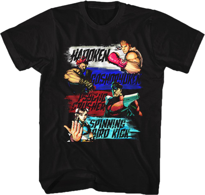 Moves Street Fighter T-Shirt