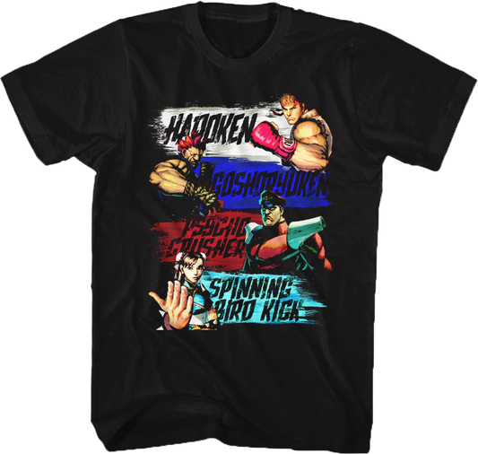 Moves Street Fighter T-Shirt