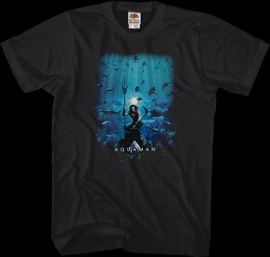 Movie Poster Aquaman T-Shirt