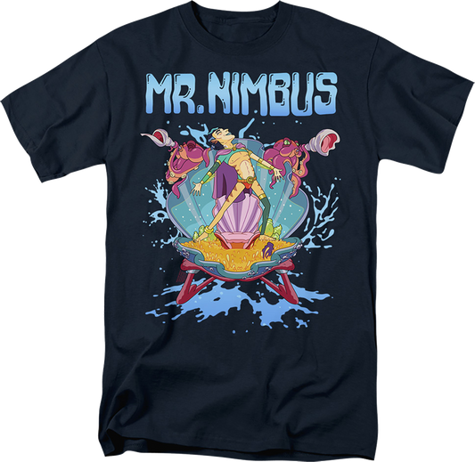 Mr. Nimbus Rick And Morty T-Shirt