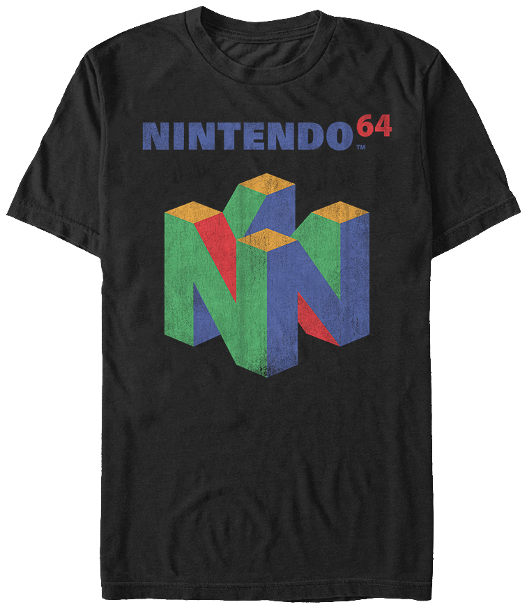 N64 Logo Nintendo T-Shirt