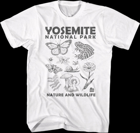 Nature And Wildlife Yosemite National Park T-Shirt