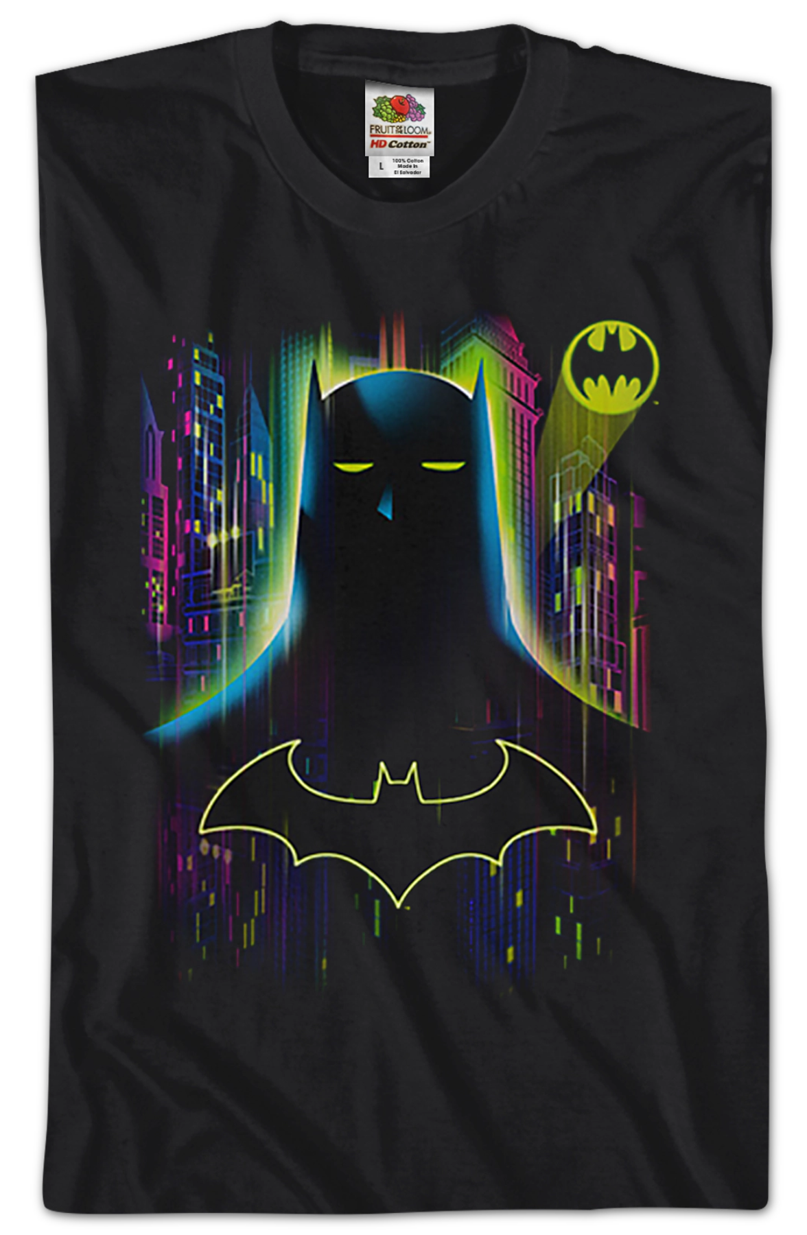 Neon Batman T-Shirt