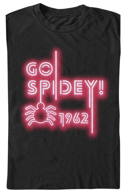 Neon Go Spidey 1962 Spider-Man T-Shirt