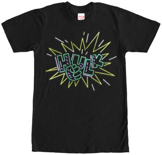 Neon Hulk Smash T-Shirt