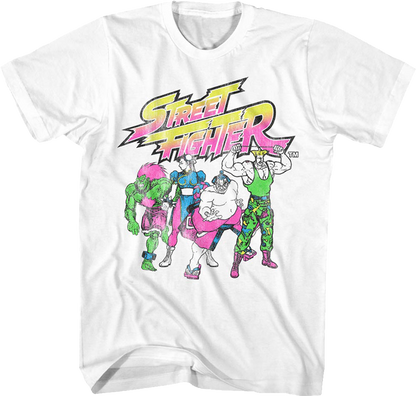 Neon Street Fighter T-Shirt