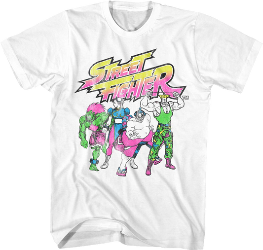 Neon Street Fighter T-Shirt