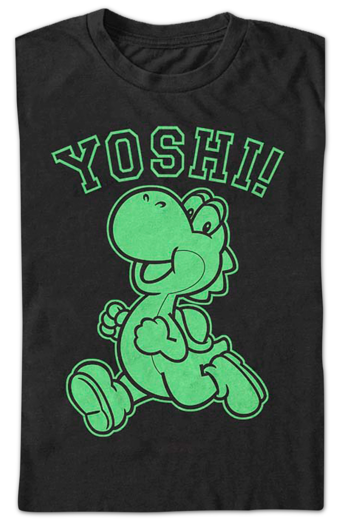 Neon Yoshi Super Mario Bros. T-Shirt