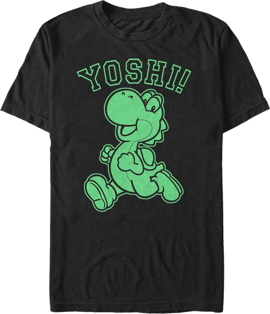 Neon Yoshi Super Mario Bros. T-Shirt